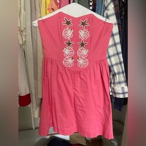 Women’s Lilly Pulitzer Size 00 Strapless Seashell Dress